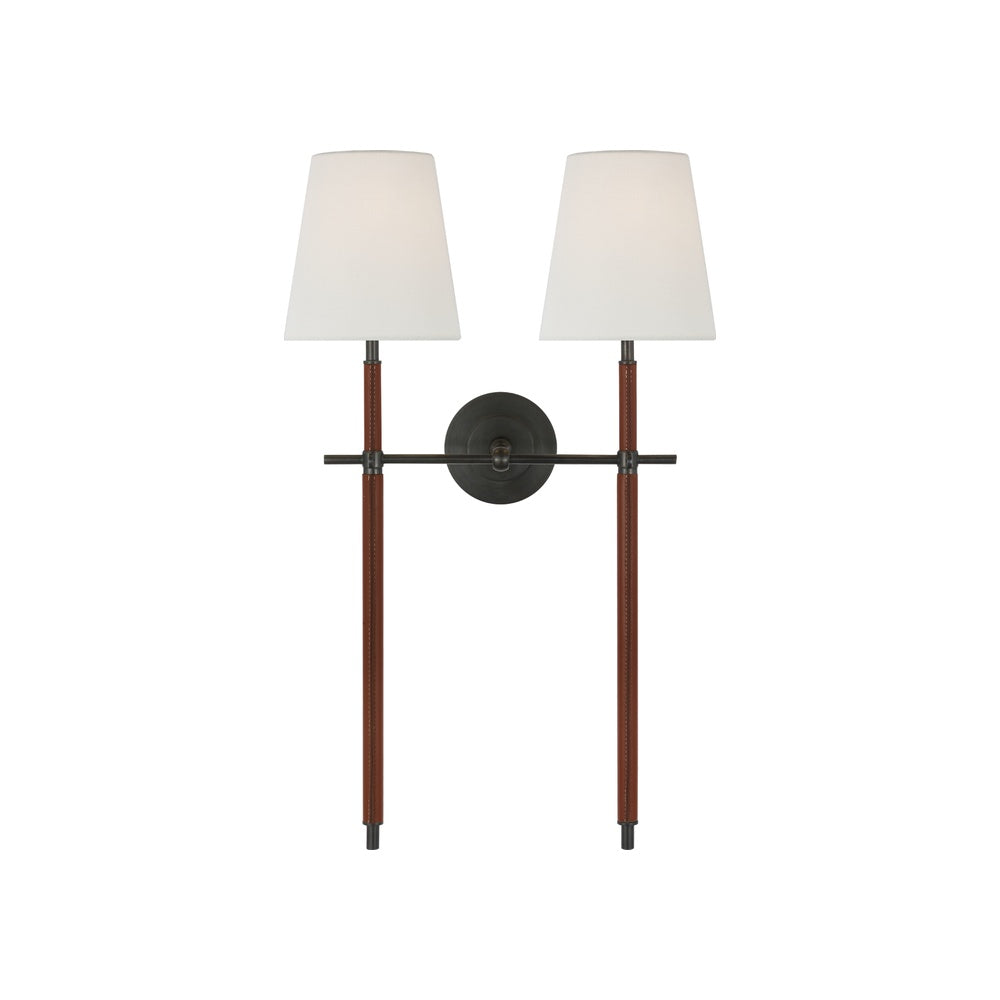 Bryant Large Wrapped Double Tail Sconce